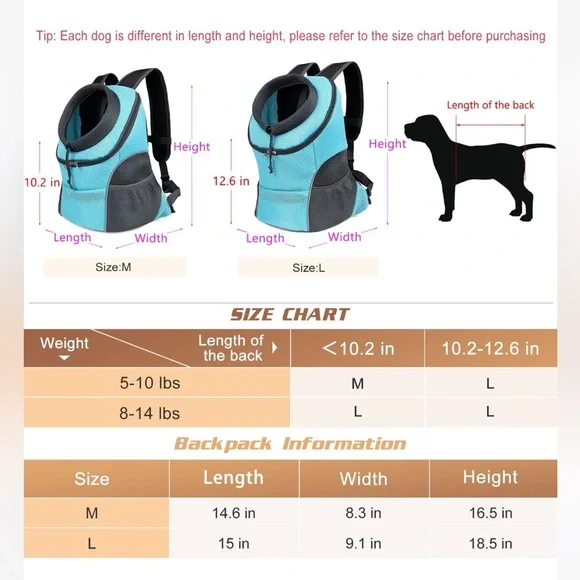 Pet Backpack - Picture 2 of 6